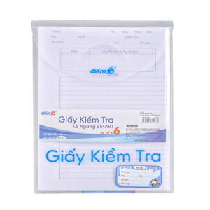 Giấy kiểm tra Thiên Long (ô ngang)